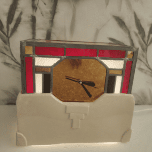 Horloge lumineuse rouge